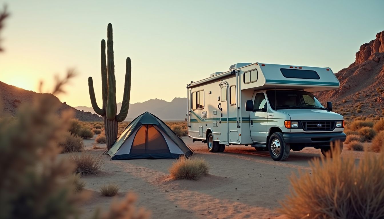 Remote campsite in the Sonoran Desert for true nature lovers. Remote campsite in the Sonoran Desert for true nature lovers.